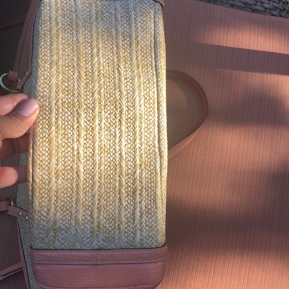 Coach Straw Shoulder Bag - Picture 5 of 5